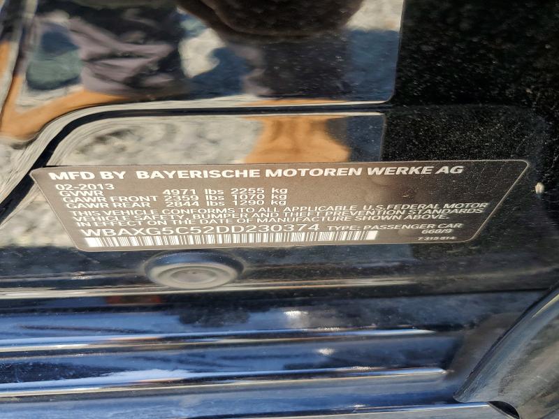 60750216 :رقم المزاد ، WBAXG5C52DD230374 vin ، 2013 Bmw 528 مزاد بيع