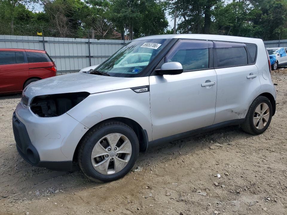 2016 Kia Soul მანქანა იყიდება აუქციონზე, vin: KNDJN2A21G7858273, აუქციონის ნომერი: 59053786