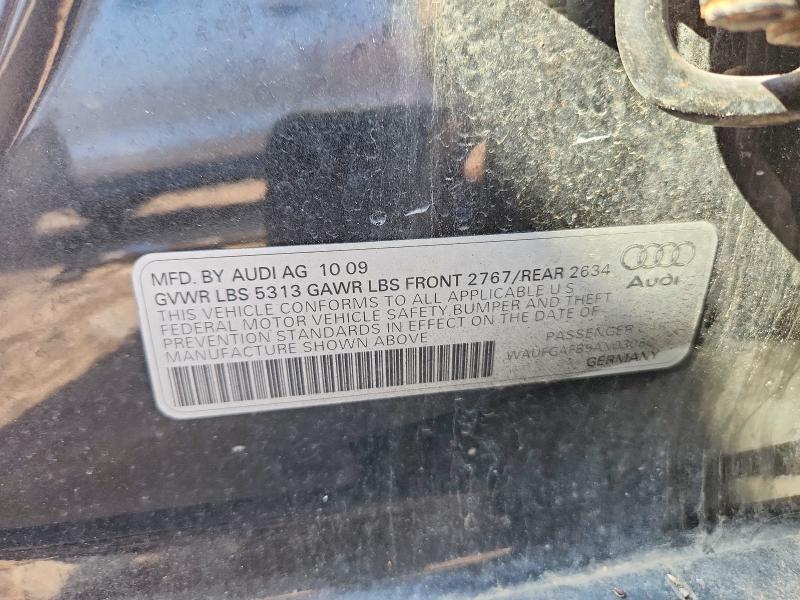 Aukcja sprzedaży 2010 Audi A6, vin: WAUFGAFB9AN030801, numer aukcji: 57129946