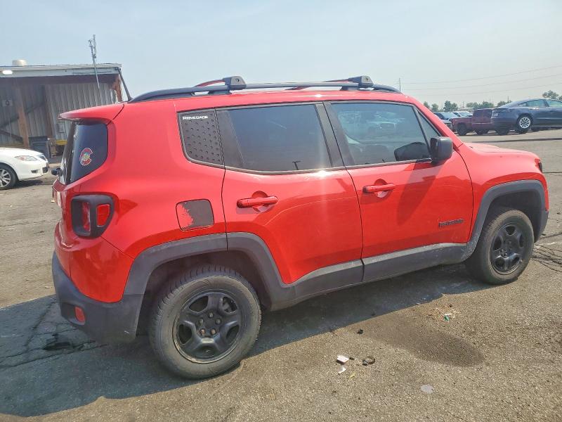 2017 Jeep Renegade მანქანა იყიდება აუქციონზე, vin: ZACCJBAB0HPG03784, აუქციონის ნომერი: 59222416