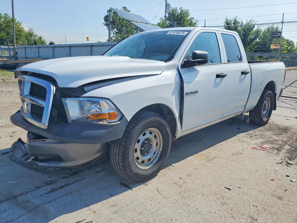 2010 Dodge Ram 1500 მანქანა იყიდება აუქციონზე, vin: 1D7RB1GK2AS196355, აუქციონის ნომერი: 61976876