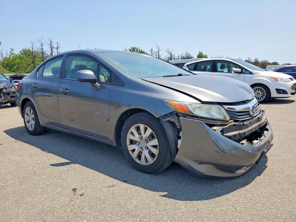 60194786 :رقم المزاد ، 2HGFB2F56CH561601 vin ، 2012 Honda Civic مزاد بيع