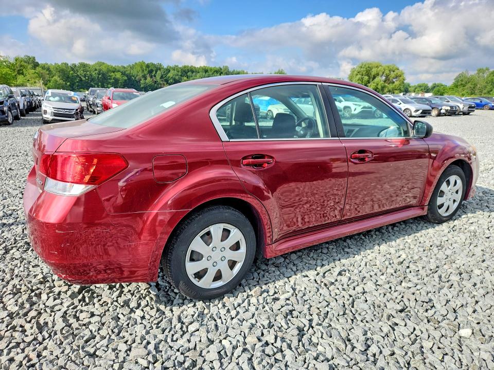 2011 Subaru Legacy მანქანა იყიდება აუქციონზე, vin: 4S3BMBA68B3221505, აუქციონის ნომერი: 59889976