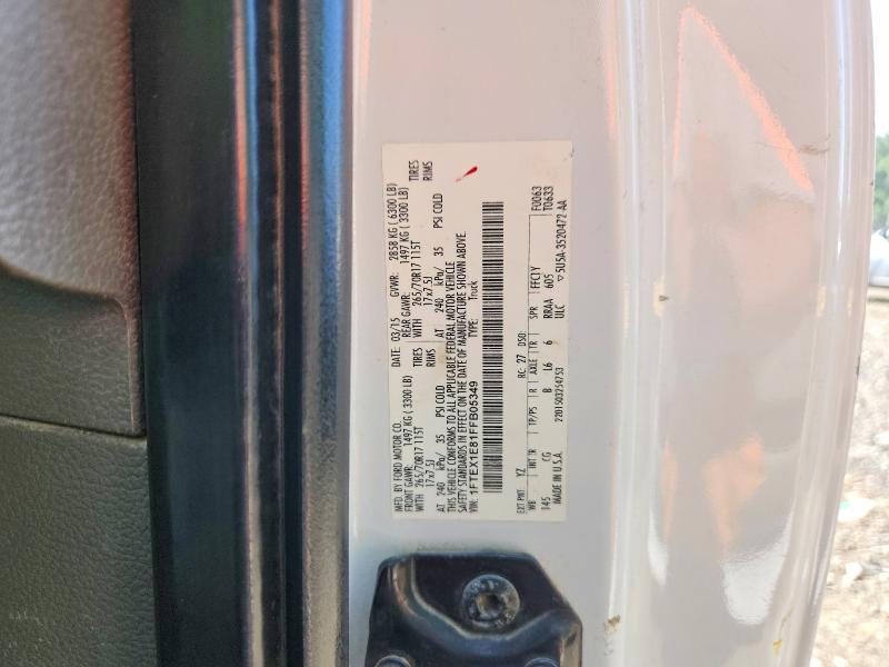 Продаж на аукціоні авто 2015 Ford F150, vin: 1FTEX1E81FFB05349, номер лоту: 59143306