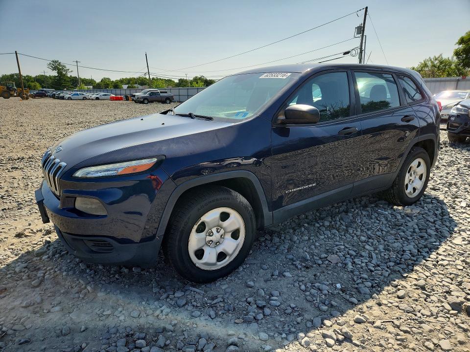 2016 Jeep Cherokee მანქანა იყიდება აუქციონზე, vin: 1C4PJMAB1GW117712, აუქციონის ნომერი: 62533216