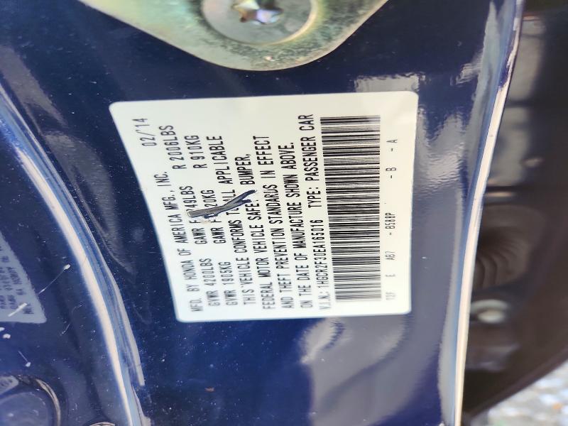 Aukcja sprzedaży 2014 Honda Accord, vin: 1HGCR2F30EA165016, numer aukcji: 61413636