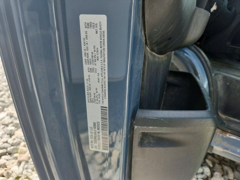 59745766 :رقم المزاد ، 3C6URVJG6LE143960 vin ، 2020 Ram Promaster 3500 مزاد بيع