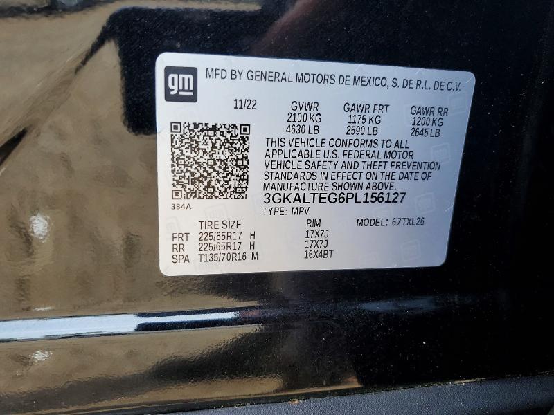 Aukcja sprzedaży 2023 Gmc Terrain, vin: 3GKALTEG6PL156127, numer aukcji: 60289586