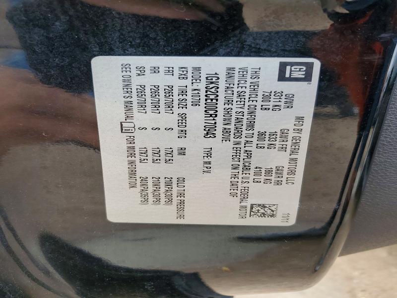 60771276 :رقم المزاد ، 1GKS2CE00CR170943 vin ، 2012 Gmc Yukon مزاد بيع