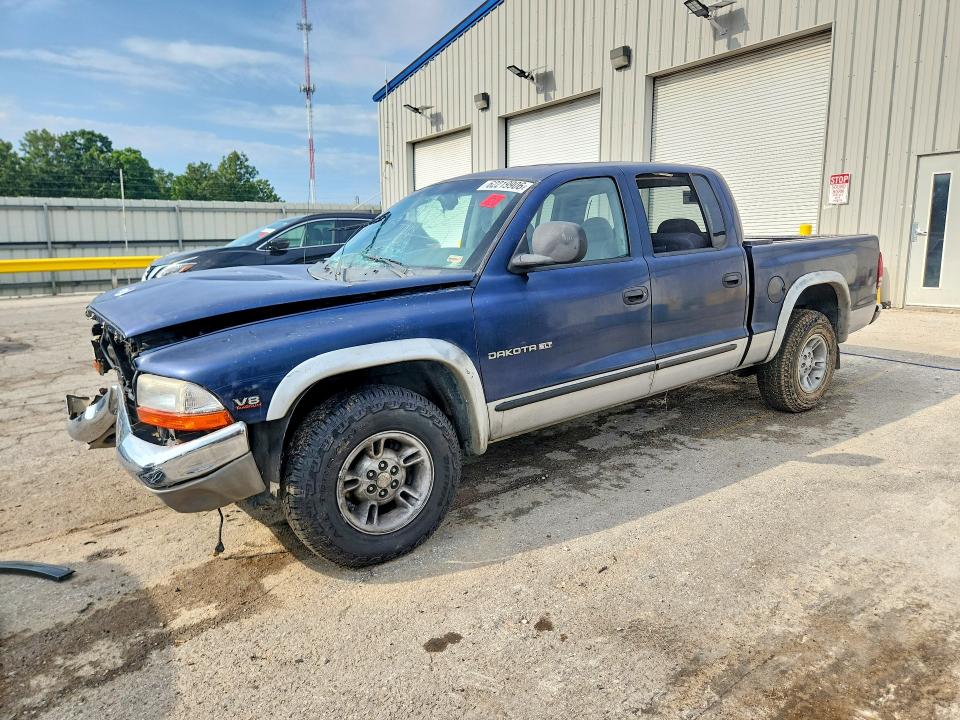 2000 Dodge Dakota მანქანა იყიდება აუქციონზე, vin: 1B7GL2AZ2YS682068, აუქციონის ნომერი: 62219906