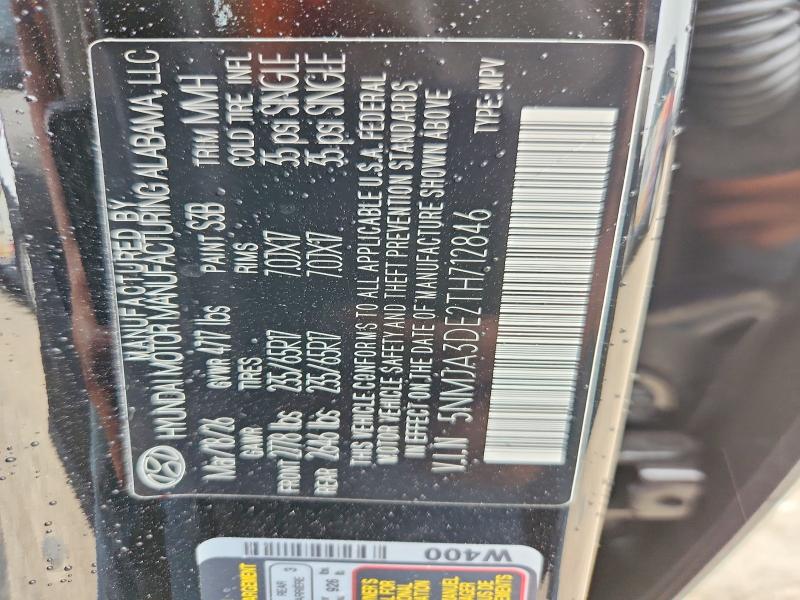 60030346 :رقم المزاد ، 5NMJA3DE2TH712846 vin ، 2026 Hyundai Tucson مزاد بيع