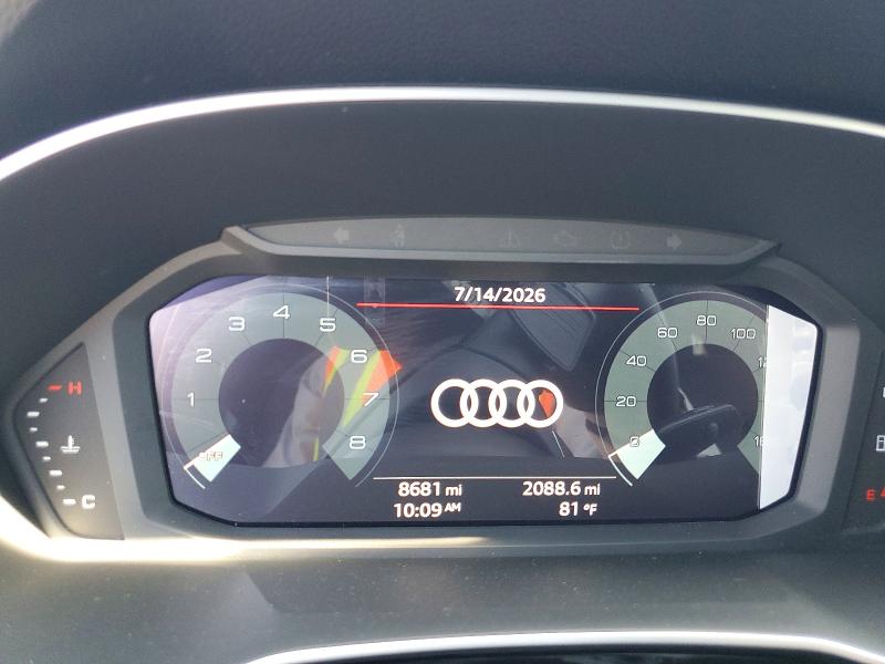 61185666 :رقم المزاد ، WA1DECF32S1110156 vin ، 2025 Audi Q3 مزاد بيع