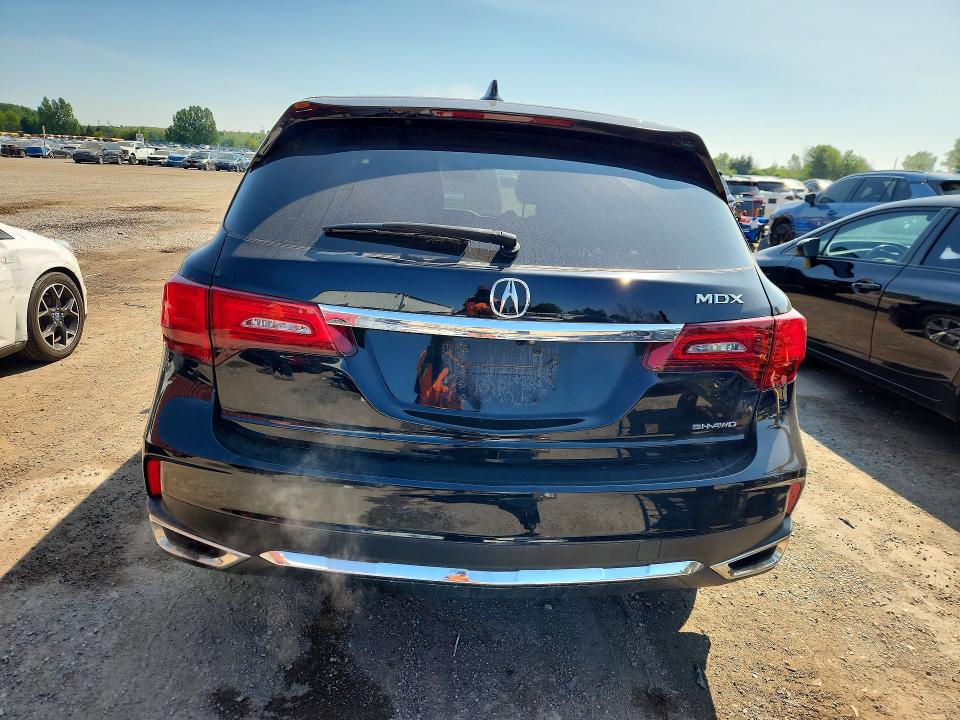 2017 Acura Mdx მანქანა იყიდება აუქციონზე, vin: 5FRYD4H25HB507525, აუქციონის ნომერი: 62272866