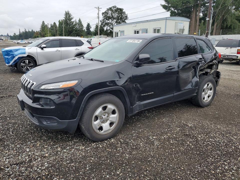 Продажа на аукционе авто 2017 Jeep Cherokee, vin: 1C4PJMAB1HD220738, номер лота: 61184776