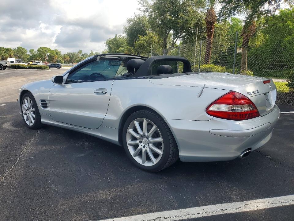 63131086 :رقم المزاد ، WDBSK71F97F133652 vin ، 2007 Mercedes-benz Sl مزاد بيع