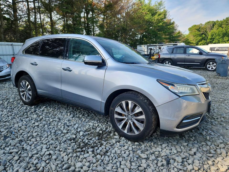 61077126 :رقم المزاد ، 5FRYD4H44GB059519 vin ، 2016 Acura Mdx مزاد بيع