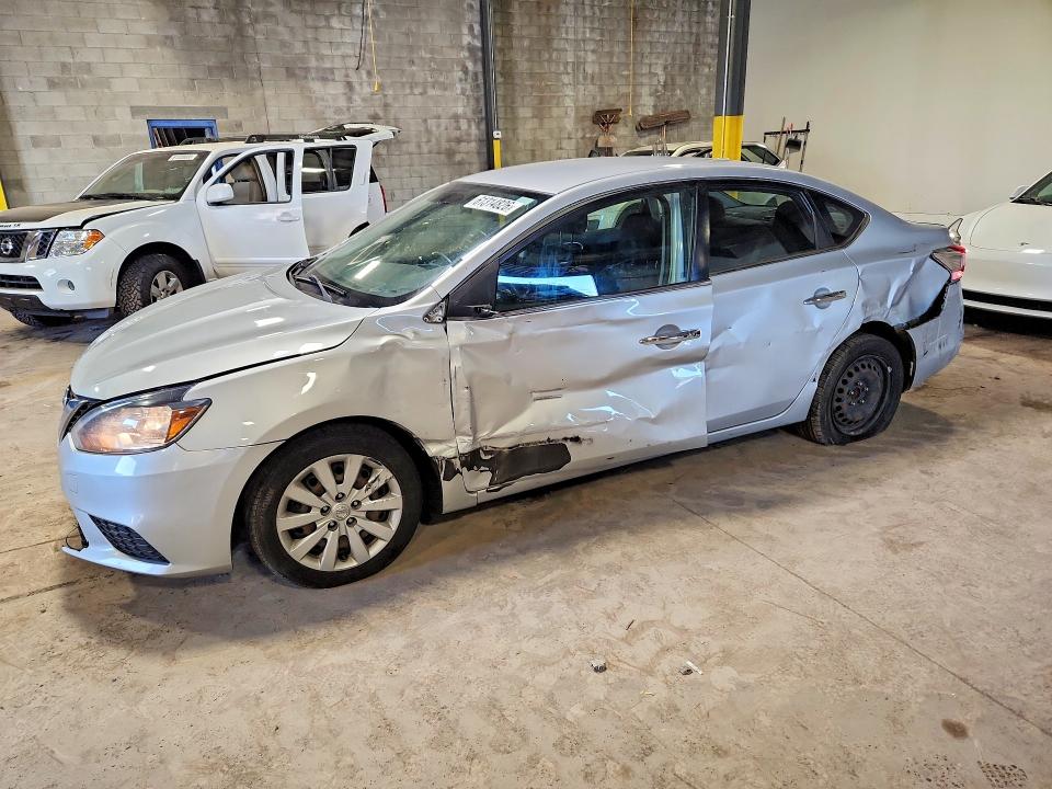 Продаж на аукціоні авто 2017 Nissan Sentra, vin: 3N1AB7AP1HL706074, номер лоту: 61314826