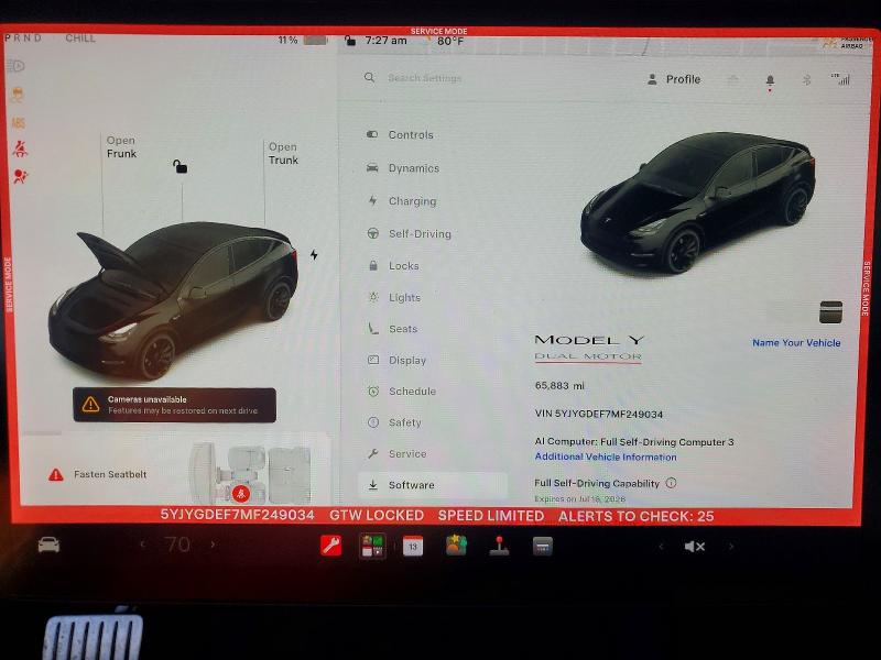 Продажа на аукционе авто 2021 Tesla Model Y, vin: 5YJYGDEF7MF249034, номер лота: 60933226