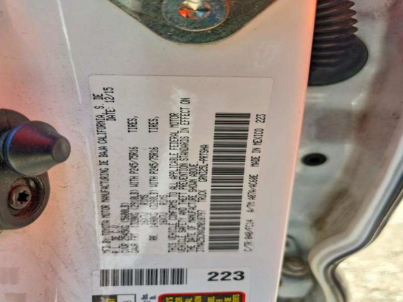 Aukcja sprzedaży 2016 Toyota Tacoma, vin: 3TMAZ5CNXGM010797, numer aukcji: 60765716