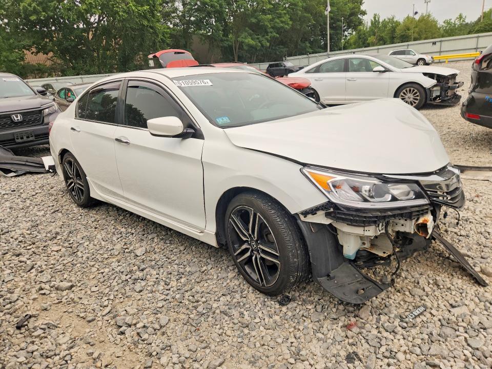 61059576 :رقم المزاد ، 1HGCR2F12HA072890 vin ، 2017 Honda Accord مزاد بيع