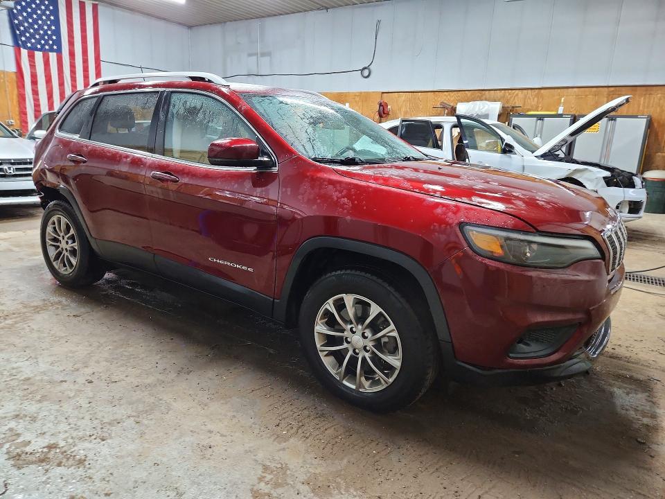 59831816 :رقم المزاد ، 1C4PJMLX0LD631145 vin ، 2020 Jeep Cherokee مزاد بيع