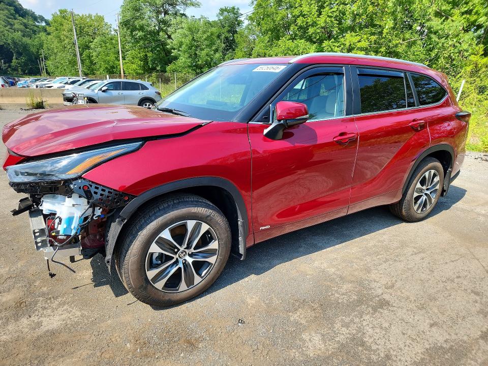Продаж на аукціоні авто 2025 Toyota Highlander, vin: 5TDKBRCH0SS680619, номер лоту: 59250646