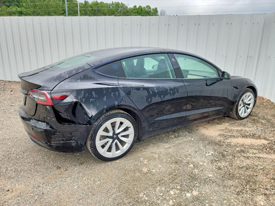 Продажа на аукционе авто 2022 Tesla Model 3, vin: 5YJ3E1EA5NF190098, номер лота: 60212916