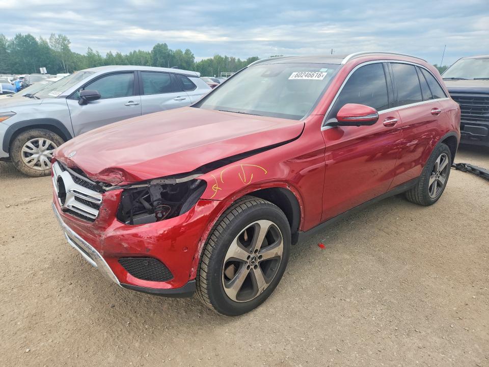 60246616 :رقم المزاد ، WDC0G4KBXKV127209 vin ، 2019 Mercedes-benz Glc مزاد بيع