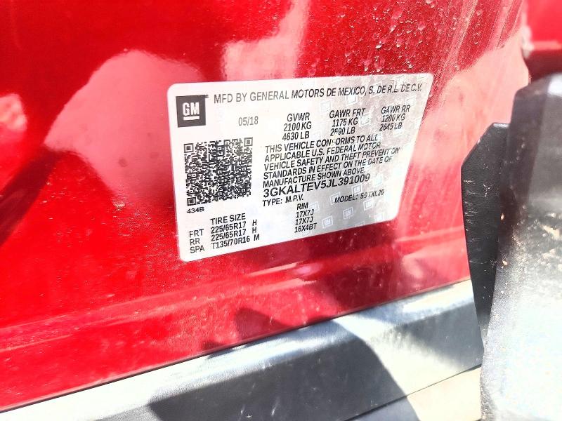 Продаж на аукціоні авто 2018 Gmc Terrain, vin: 3GKALTEV5JL391009, номер лоту: 59338476