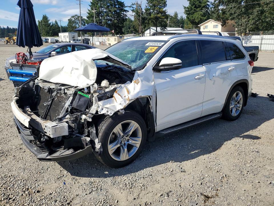 Aukcja sprzedaży 2017 Toyota Highlander, vin: 5TDDZRFH0HS476055, numer aukcji: 62493526