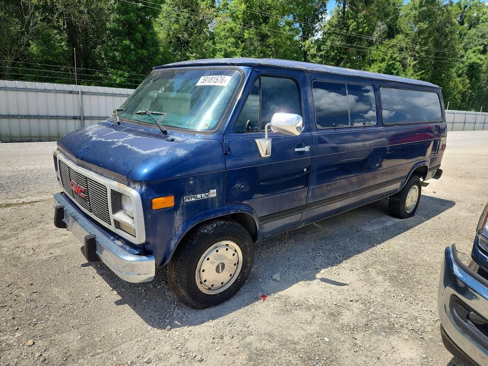 1995 Gmc Rally Wagon მანქანა იყიდება აუქციონზე, vin: 1GJGG39K5SF534975, აუქციონის ნომერი: 59181576