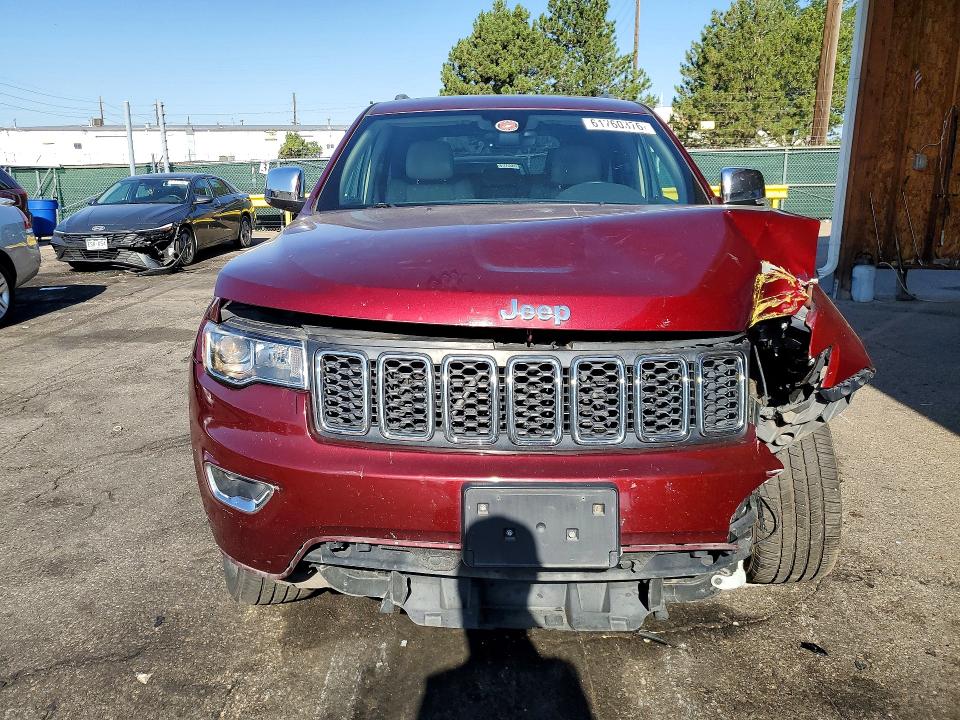 Aukcja sprzedaży 2017 Jeep Grand Cherokee, vin: 1C4RJFBT3HC620818, numer aukcji: 61760376