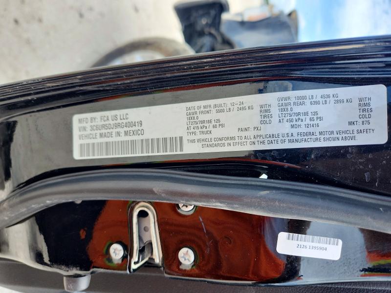 Продажа на аукционе авто 2024 Ram 2500, vin: 3C6UR5DJ9RG400419, номер лота: 59742626