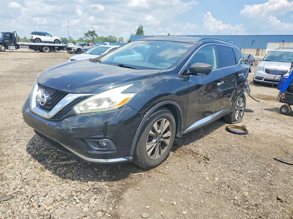 2016 Nissan Murano მანქანა იყიდება აუქციონზე, vin: 5N1AZ2MH8GN158004, აუქციონის ნომერი: 60154006
