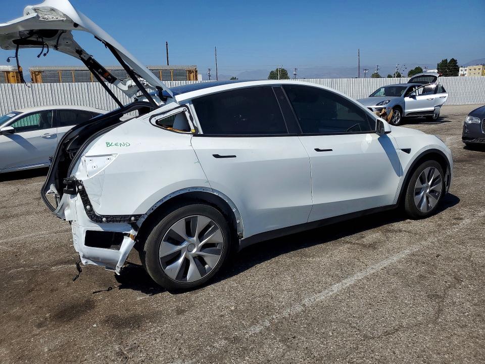 2022 Tesla Model Y მანქანა იყიდება აუქციონზე, vin: 7SAYGDEE1NF546554, აუქციონის ნომერი: 62832716
