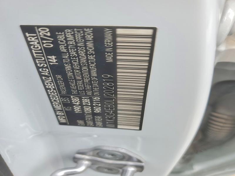 Aukcja sprzedaży 2020 Mercedes-benz A, vin: W1K3G4EB0LJ202819, numer aukcji: 63196796
