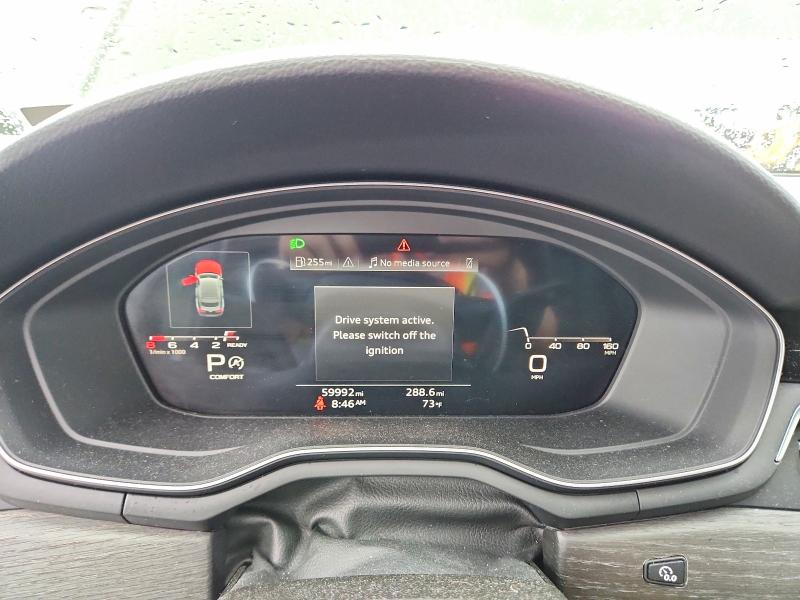 2024 Audi A5 მანქანა იყიდება აუქციონზე, vin: WAUFACF56RA019958, აუქციონის ნომერი: 60926966
