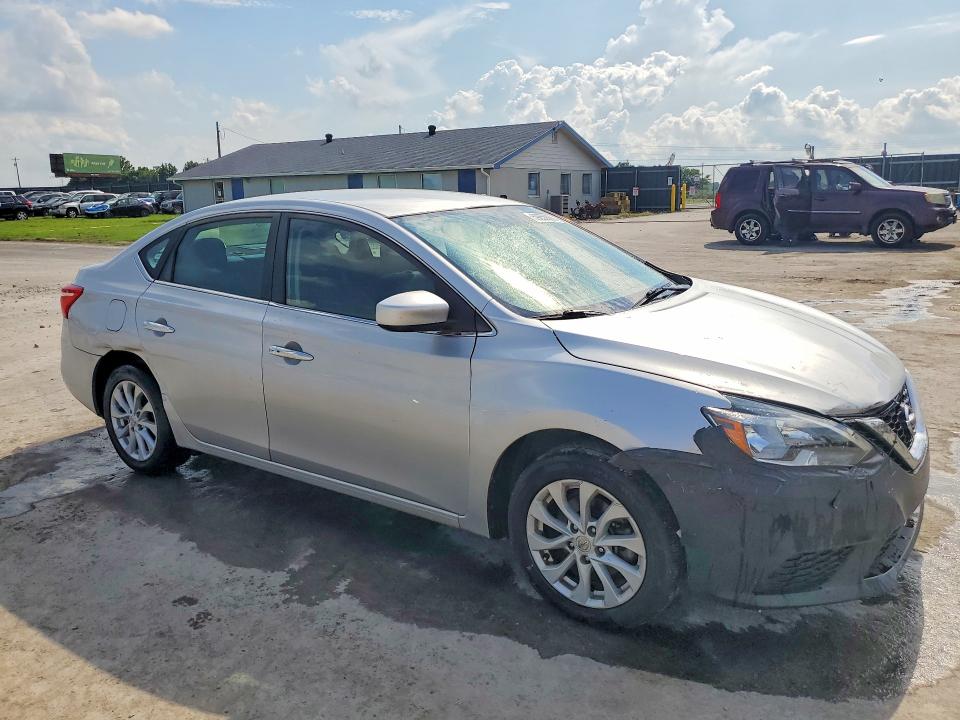 59855506 :رقم المزاد ، 3N1AB7APXKY342585 vin ، 2019 Nissan Sentra مزاد بيع