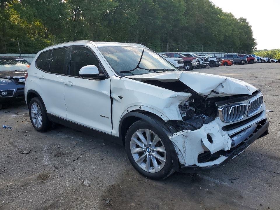 2017 Bmw X3 მანქანა იყიდება აუქციონზე, vin: 5UXWZ7C3XH0V93620, აუქციონის ნომერი: 60304306