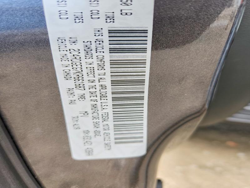 Auction sale of the 2019 Dodge Grand Caravan, vin: 2C4RDGEG7KR661687, lot number: 59737846