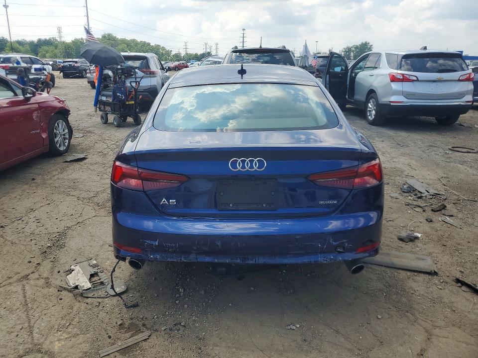 2019 Audi A5 მანქანა იყიდება აუქციონზე, vin: WAUENCF52KA032017, აუქციონის ნომერი: 59866216