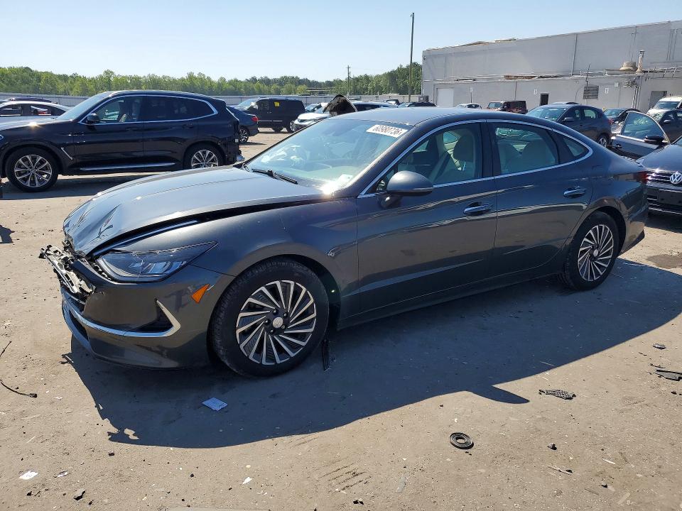 60980736 :رقم المزاد ، KMHL34JJ0MA032509 vin ، 2021 Hyundai Sonata Hybrid مزاد بيع