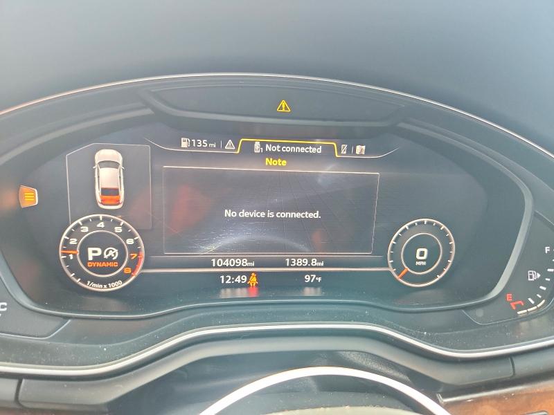 Продаж на аукціоні авто 2018 Audi A5, vin: WAUBNCF54JA057194, номер лоту: 59622436
