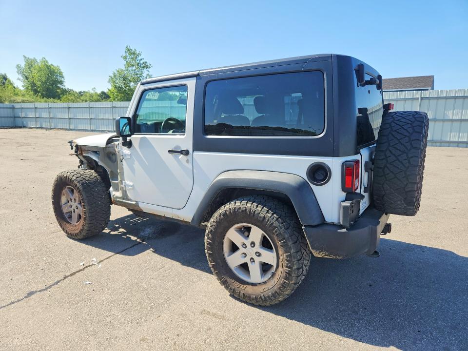Продажа на аукционе авто 2015 Jeep Wrangler, vin: 1C4AJWAG1FL737814, номер лота: 58751446