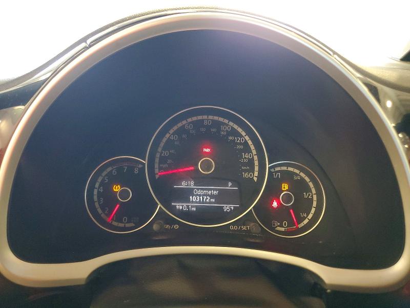 2013 Volkswagen Beetle მანქანა იყიდება აუქციონზე, vin: 3VWVT7AT1DM678741, აუქციონის ნომერი: 62869766