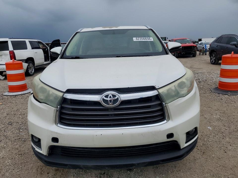 2015 Toyota Highlander მანქანა იყიდება აუქციონზე, vin: 5TDYKRFH8FS064923, აუქციონის ნომერი: 62356656