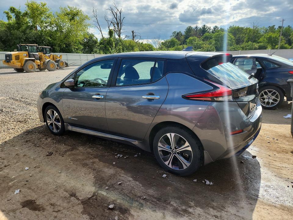 62200196 :رقم المزاد ، 1N4BZ1CP9KC318204 vin ، 2019 Nissan Leaf مزاد بيع