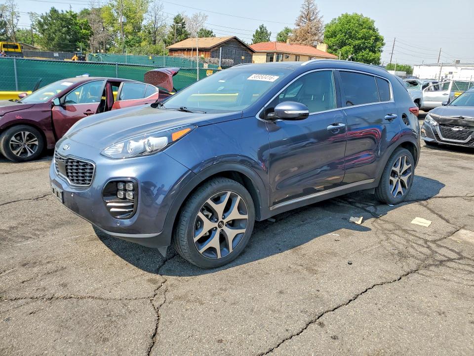 Продажа на аукционе авто 2017 Kia Sportage, vin: KNDPRCA61H7093610, номер лота: 58950416