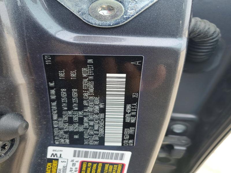 62244846 :رقم المزاد ، 5TDGBRCH5NS541886 vin ، 2022 Toyota Highlander Hybrid مزاد بيع