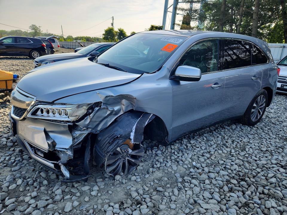 Продаж на аукціоні авто 2016 Acura Mdx, vin: 5FRYD4H44GB059519, номер лоту: 61077126